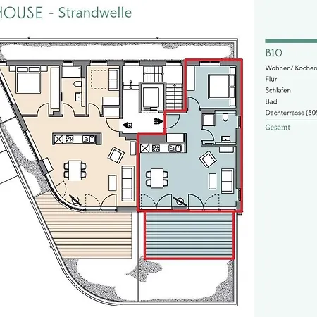 Penthouse Strandwelle - B10 Kappeln